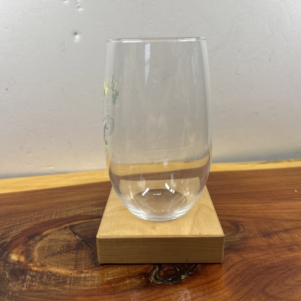 Leute Bokbier Belgian Beer‎ Stemless 0.33L Glass with Printed Logo Wooden Holder - Picture 4 of 6